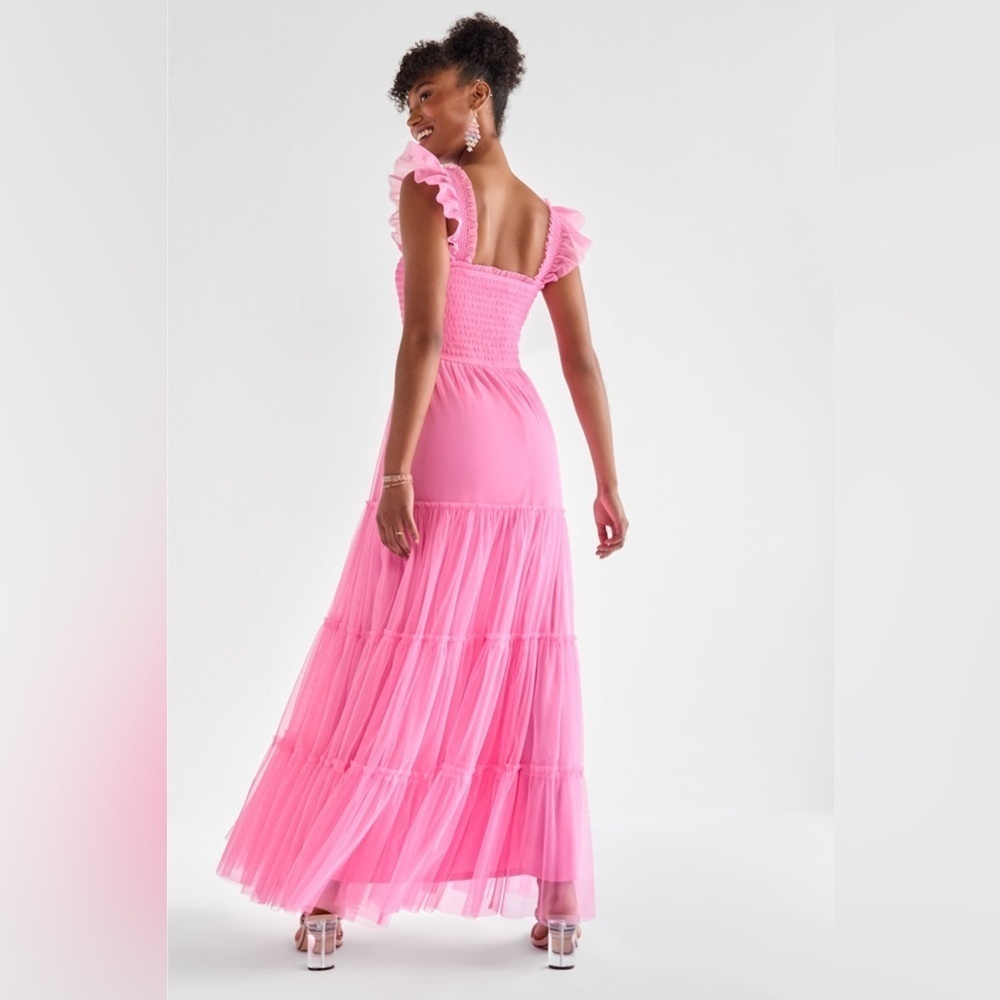 Francesca's Collections Pink Maxi Dress NWT - Picture 4 of 7